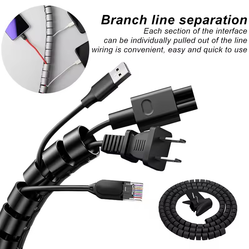 2m Flexible Spiral Cable Wire  - Cable Lock Flexible ulasan dan harga
