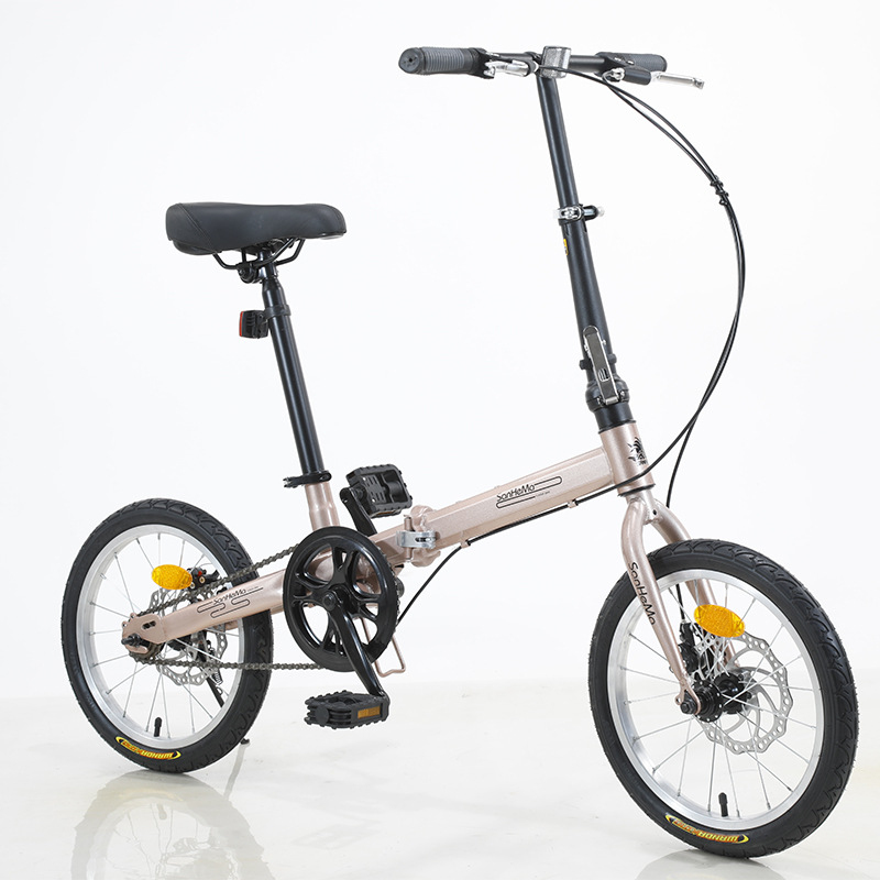 Sanhema 16 Inch Folding Bicycl - Cycling Commute Gear ulasan dan harga