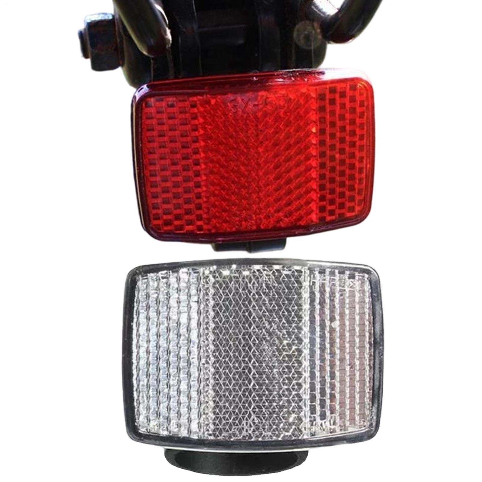 2 Pcs Bike Front Rear Reflecto - Cycling Commute Gear ulasan dan harga