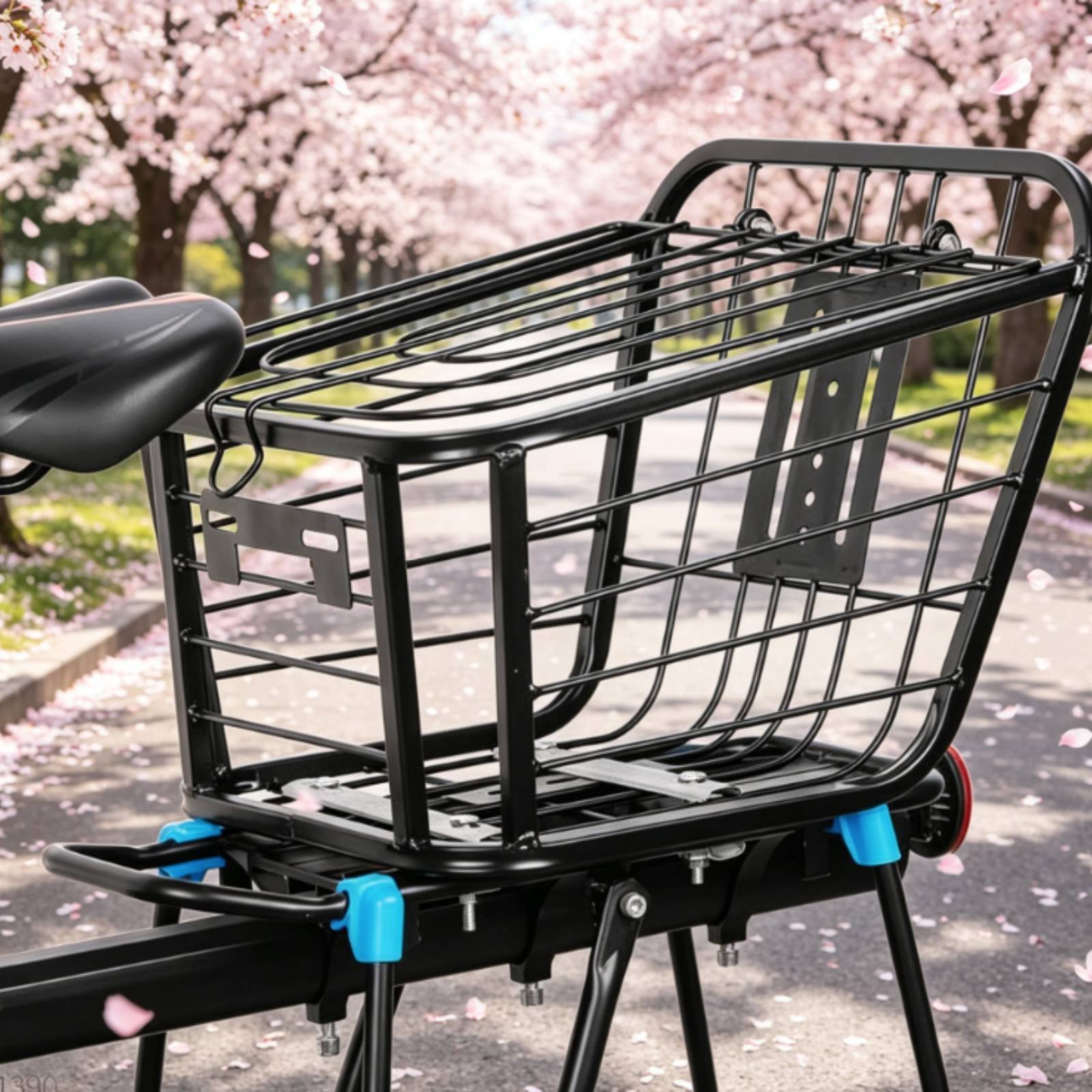 Folding Rear Bike Basket Folda - Cycling Commute Gear ulasan dan harga