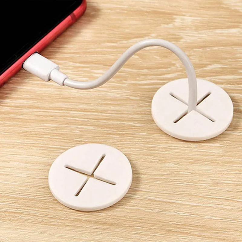 5PCS  Flexible Rubber Round Ca - Cable Lock Flexible ulasan dan harga