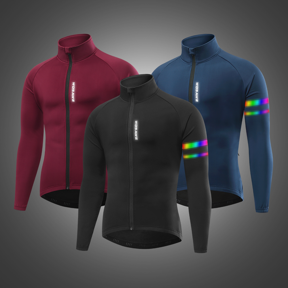 WOSAWE Men'sThermal Winter Cyc - Cycling Commuter Jacket ulasan dan harga